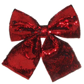 Red Sequin Bow