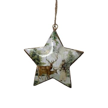 Multi Winter Wonderland Star