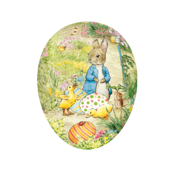 Rabbit & Chicks Beatrix Potter Egg