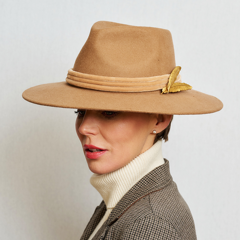 Light Brown Trilby